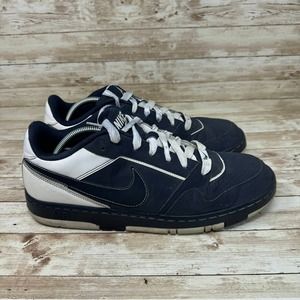 Nike Air Prestige 386114-410 Navy Blue Low Top Athletic Sneakers Men's Size 12